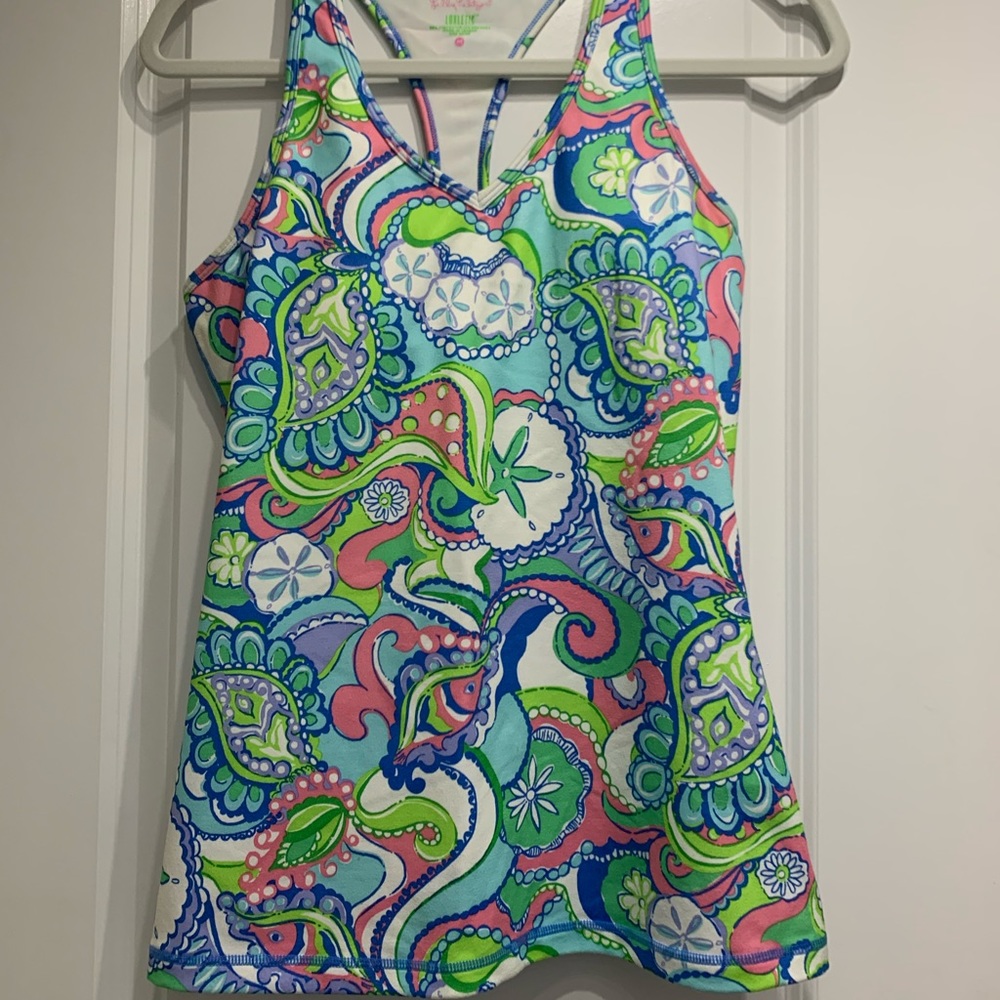 Lilly Pulitzer Racerback Tank - Conch Republic